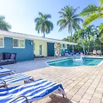 Tropical Oasis Heated Saltwater Pool 6Min To The Beach