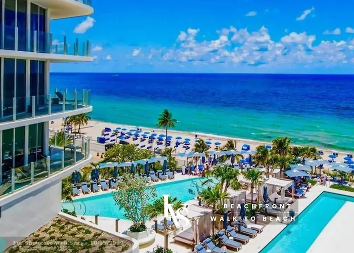 Four Seasons Ftl Beach 2 Bed 2Bath Luxury Residence Direct Ocean Views