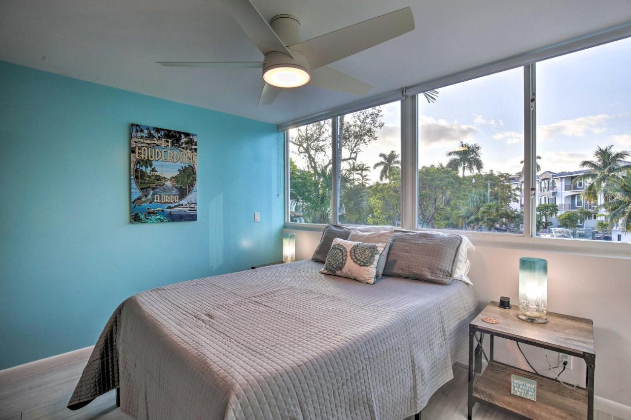 Canal-front Walk To Downtown Ft Lauderdale!