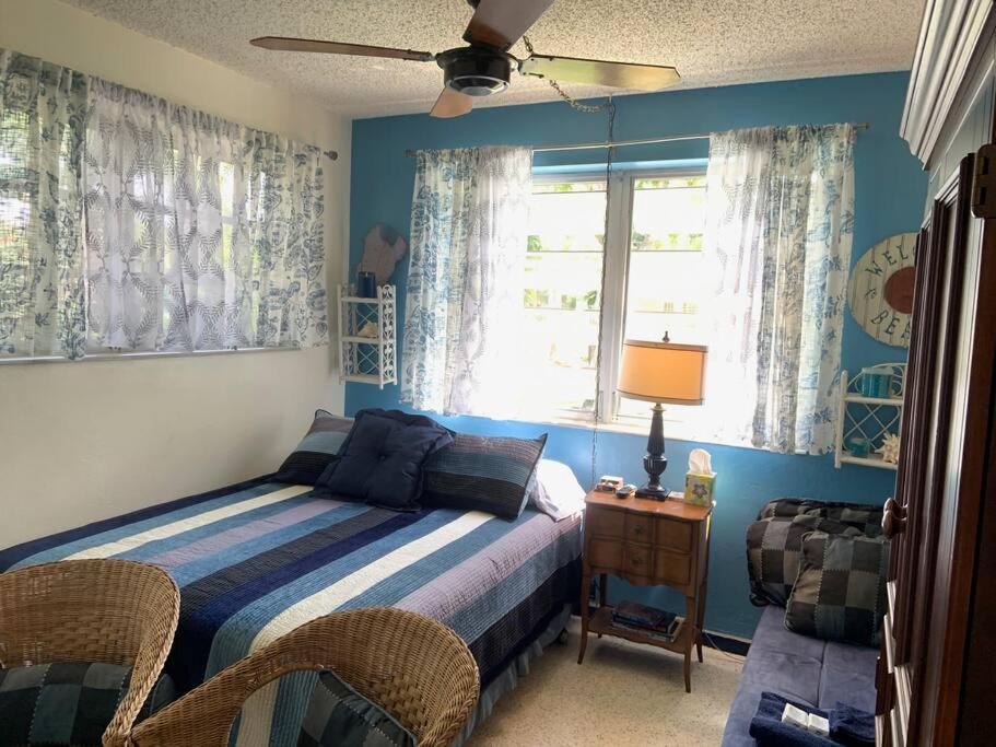 Tropical Classic Retro Florida, Private 2 Bedroom With Location Apartment