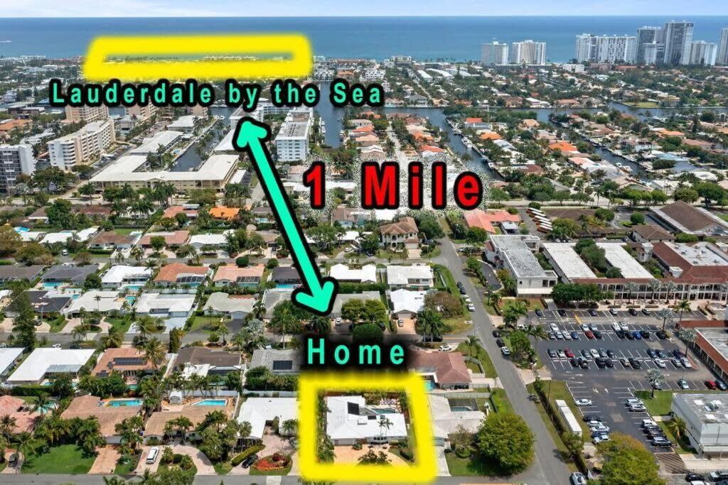Luxury Kitchen Heated Pool Pool Table Bikes * Fort Lauderdale