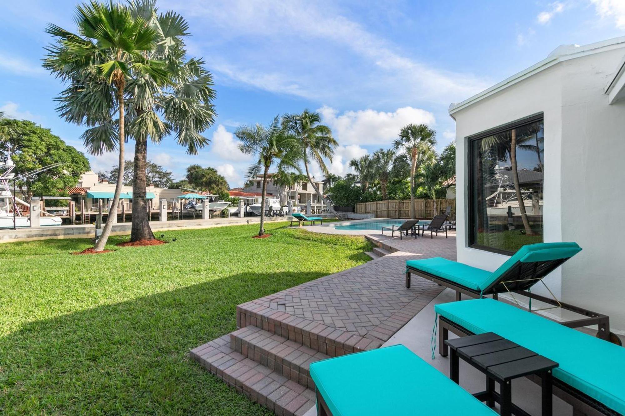 Waterfront Escape Walk To Olas Privatepool Bbq * Fort Lauderdale