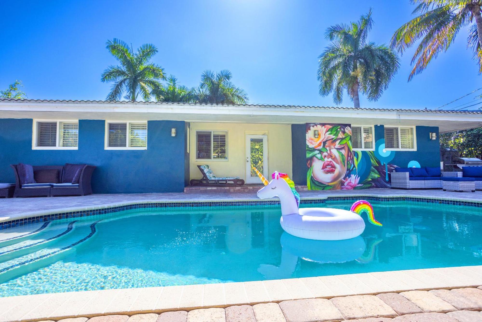 Tropical Oasis Heated Saltwater Pool 6min To The *