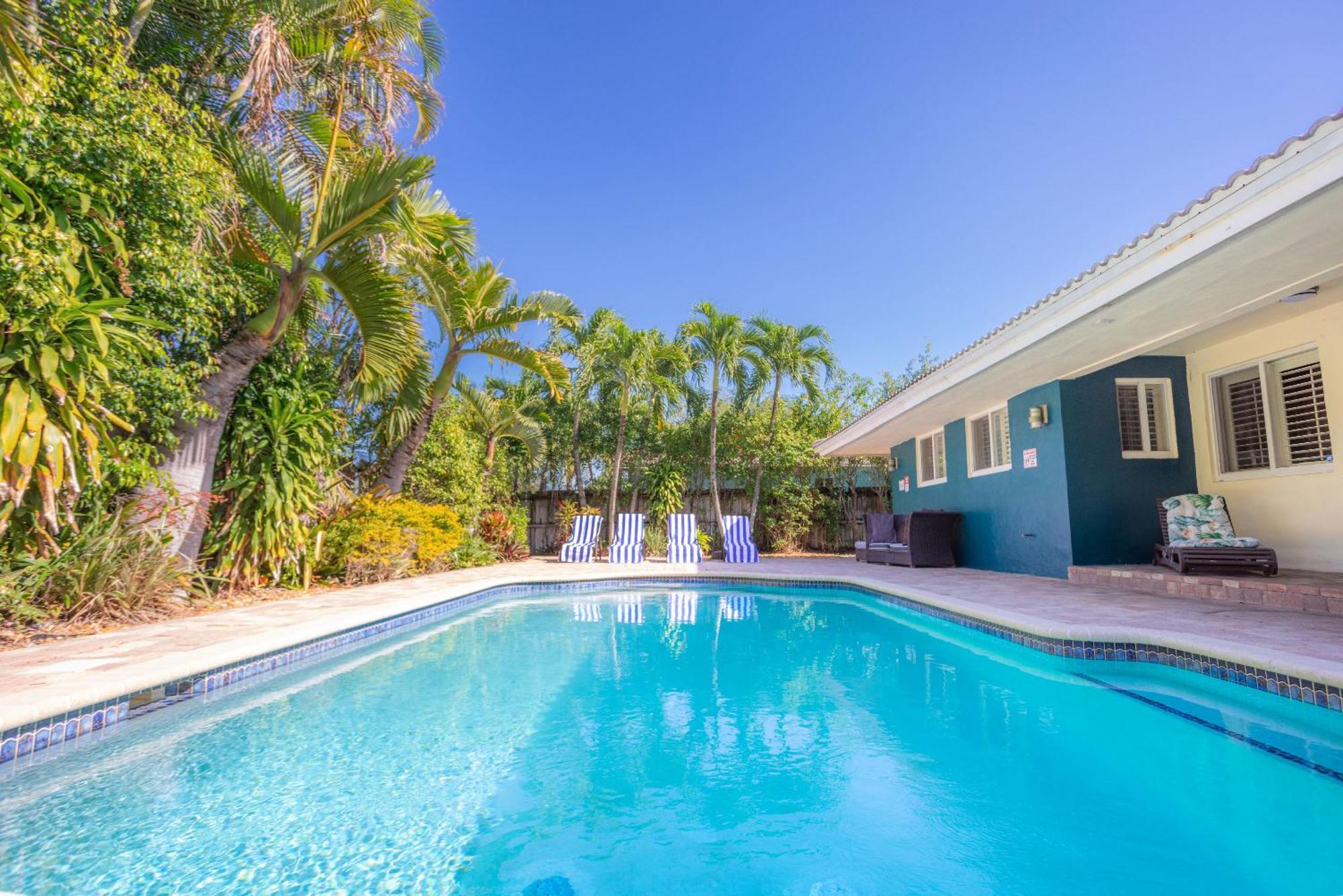 Tropical Oasis Heated Saltwater Pool 6min To The * Fort Lauderdale