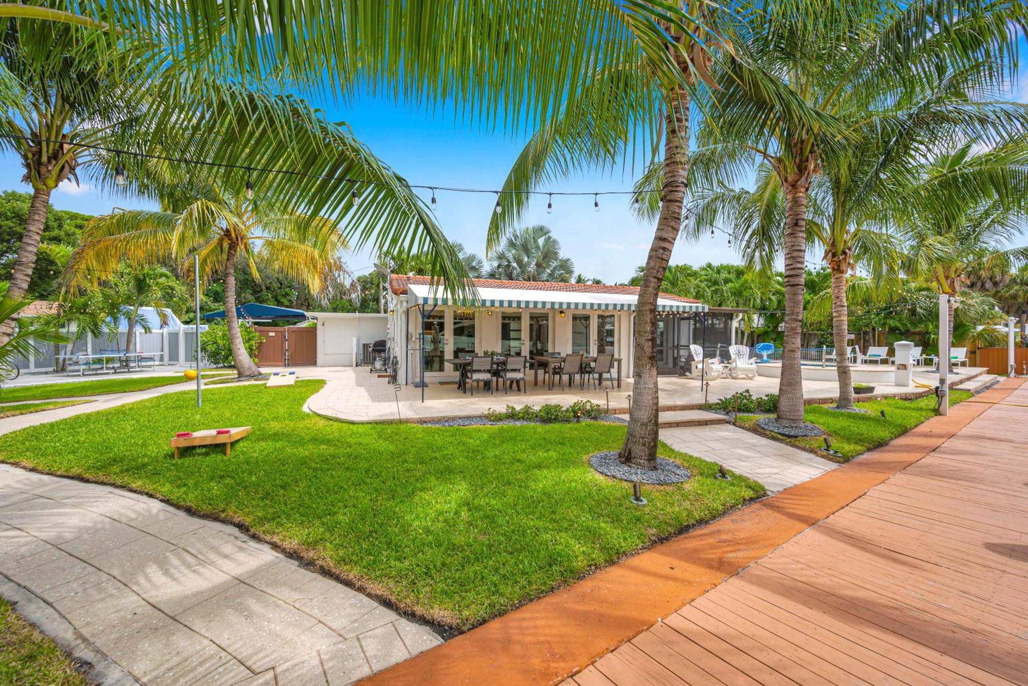 Holiday home Centrally Located Heated Pool Riverside View Access Citrus Key H0mes Fort Lauderdale