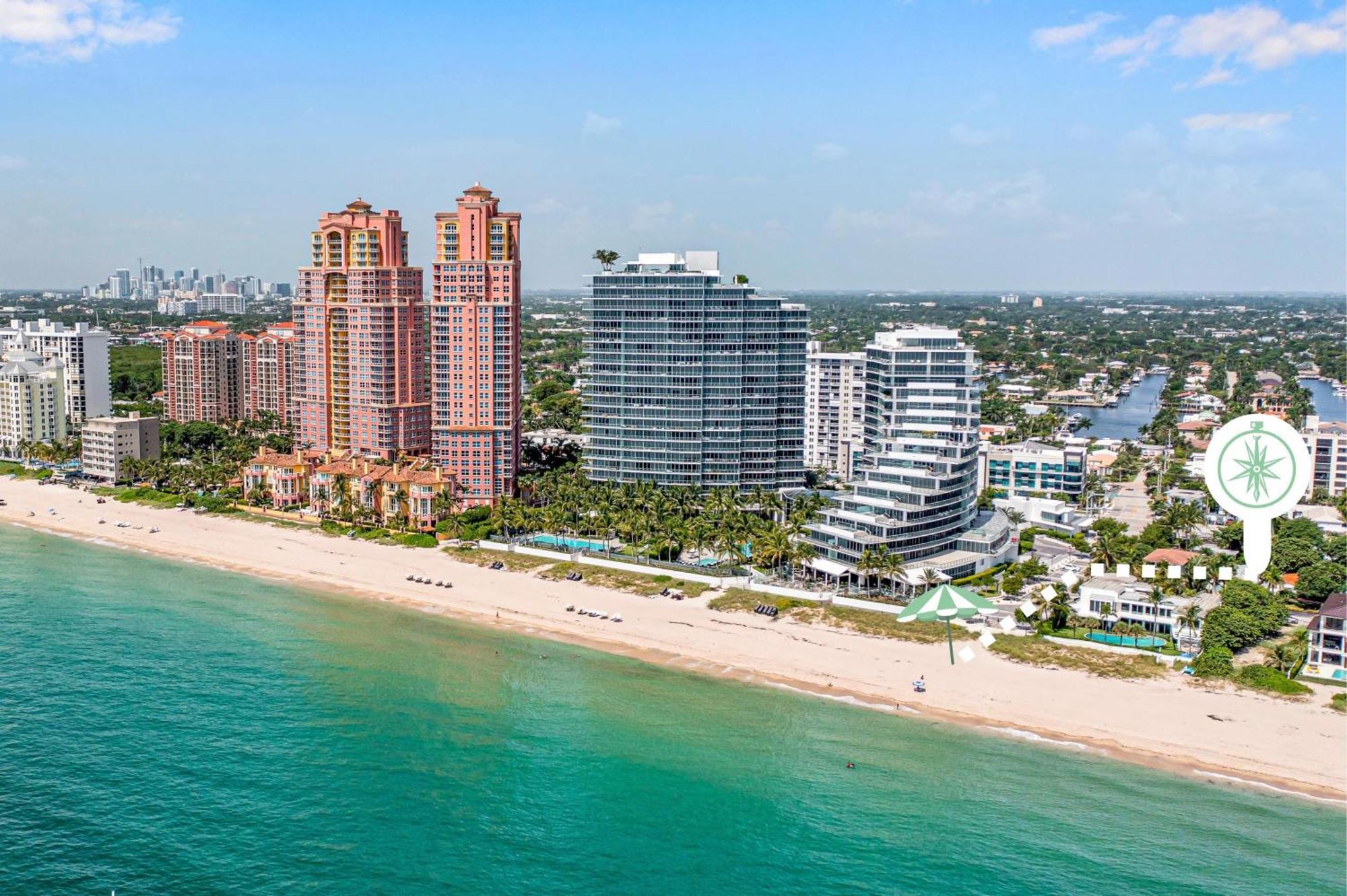 Surf Keysteps From Beautiful Courtyard Hot Tub H0mes Fort Lauderdale