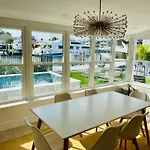 Waterfront Home With Pool And Outdoor Kitchen