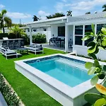 Waterfront Home With Pool And Outdoor Kitchen