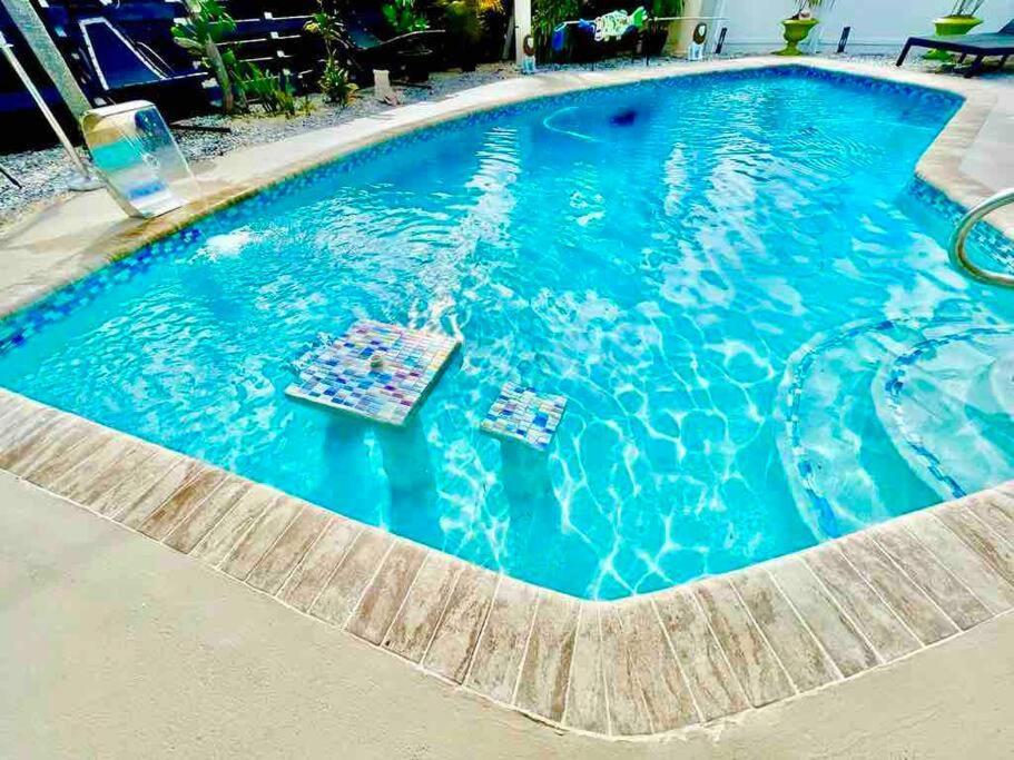 Jungle To 4 R 3 Bedroom Family And Pet Heated Pool N Airport N N Hard Rock Villa Fort Lauderdale
