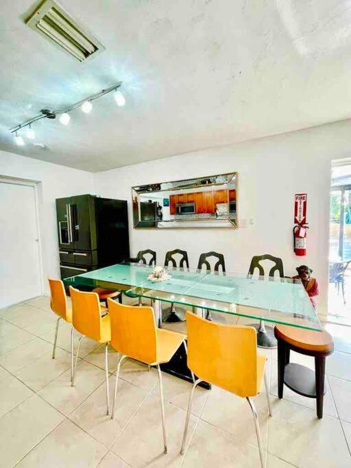Villa Jungle To 4 R 3 Bedroom Family And Pet Heated Pool N Airport N N Hard Rock Fort Lauderdale