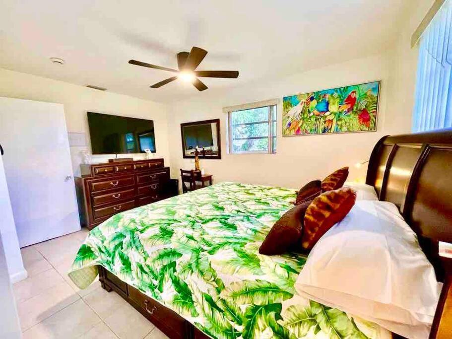 Jungle To 4 R 3 Bedroom Family And Pet Heated Pool N Airport N N Hard Rock * Fort Lauderdale