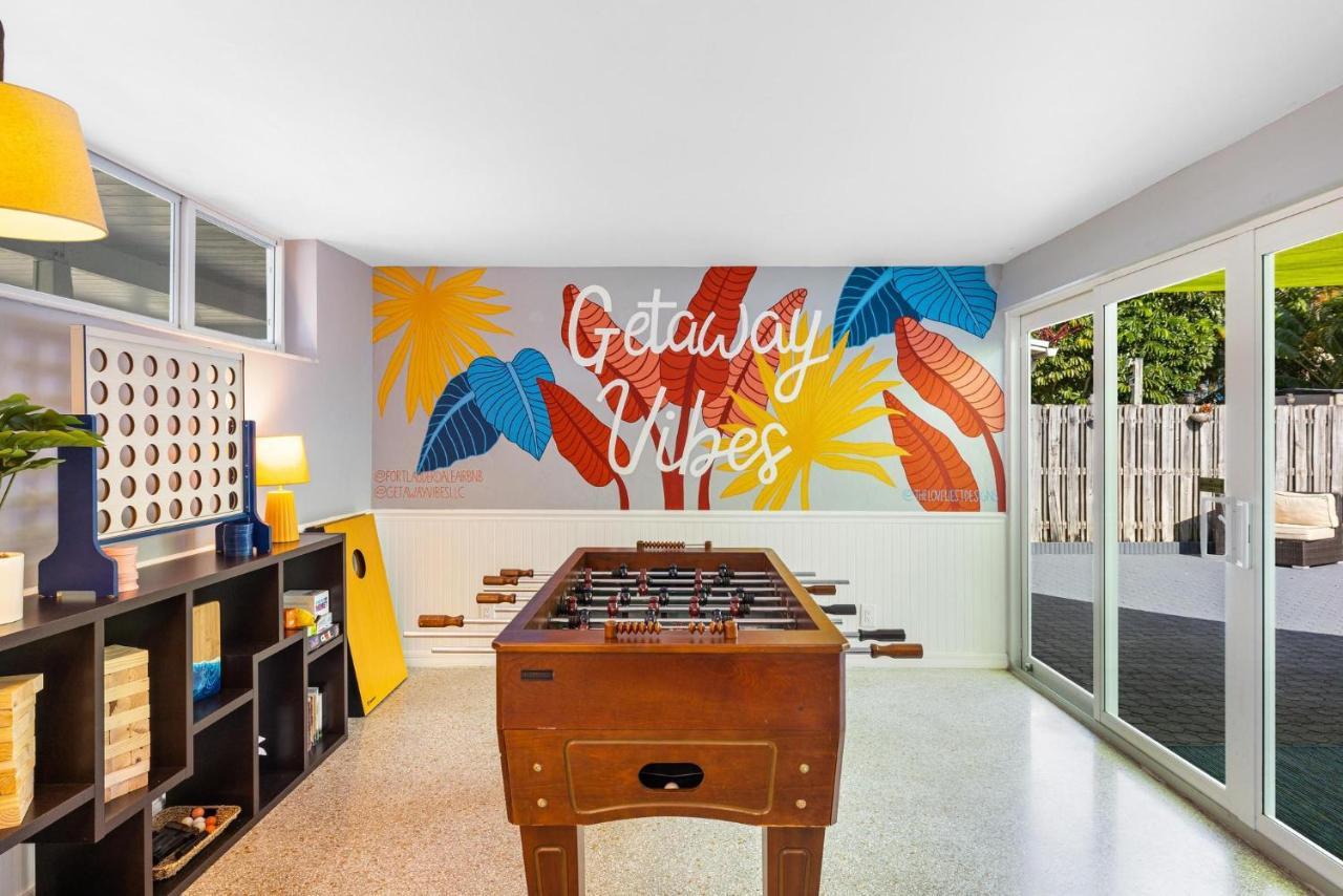 Trendy 3-bedroom With Saltwater Pool And Yard Villa Fort Lauderdale
