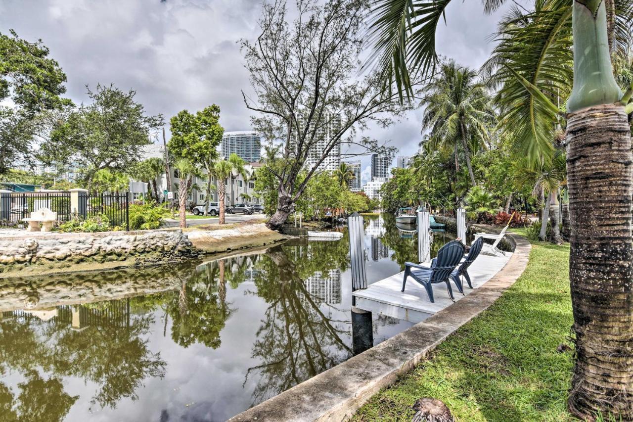 Canal-front Walk To Downtown Ft Lauderdale!