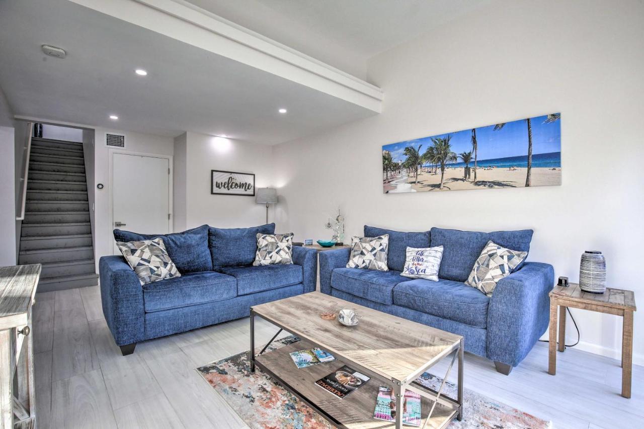 Apartment Canal-front Walk To Downtown Ft Lauderdale!