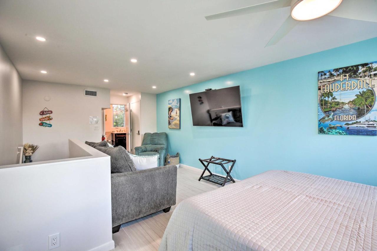 Canal-front Walk To Downtown Ft Lauderdale! *