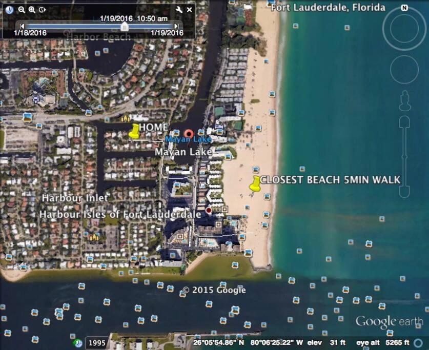 Delsole- Waterfront Beachhome,heatedpool,wlk2beach Fort Lauderdale
