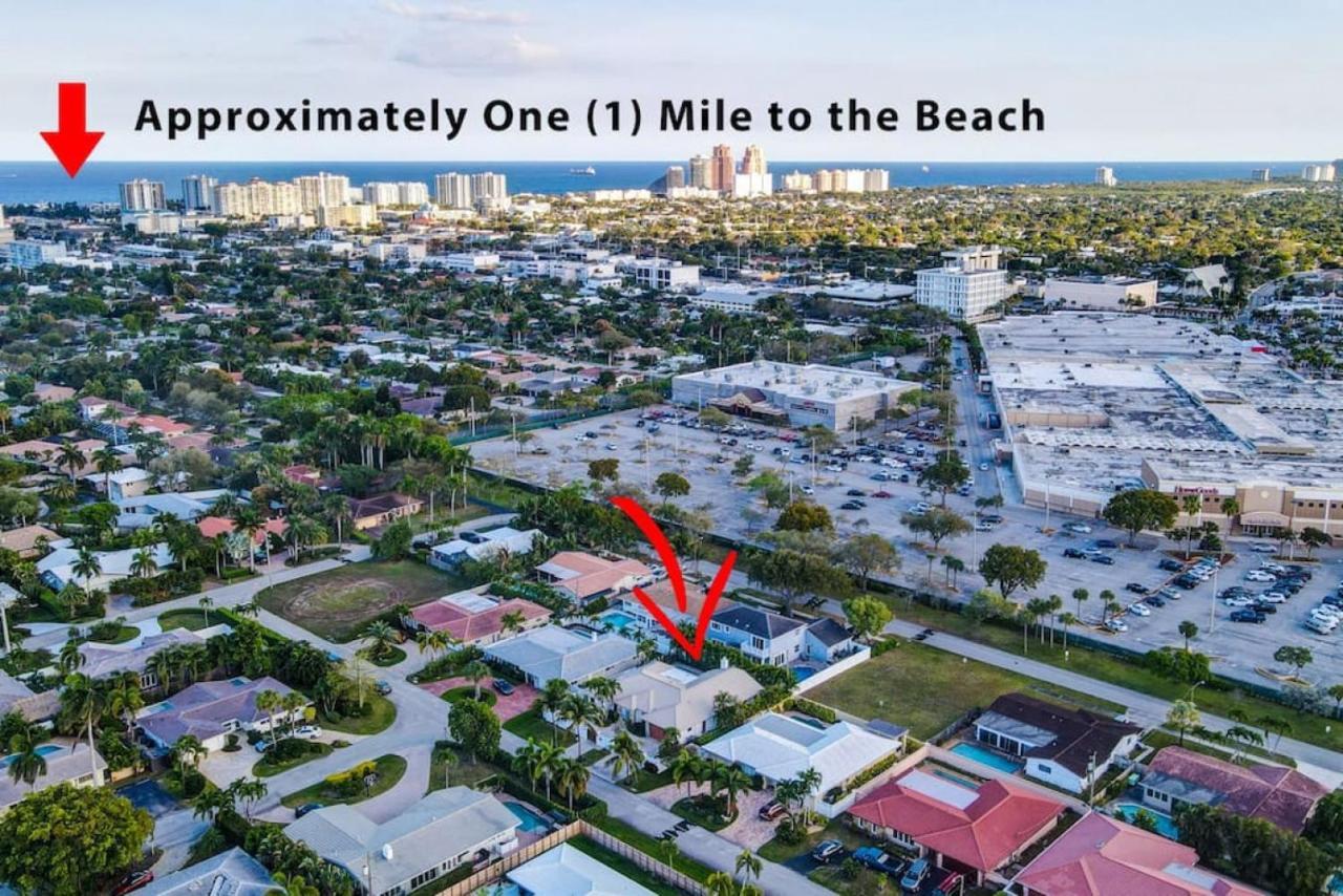 Lynoras Luxe Estate 3 Bedroom 3 Bath With Modern Design And Heated Pool * Fort Lauderdale