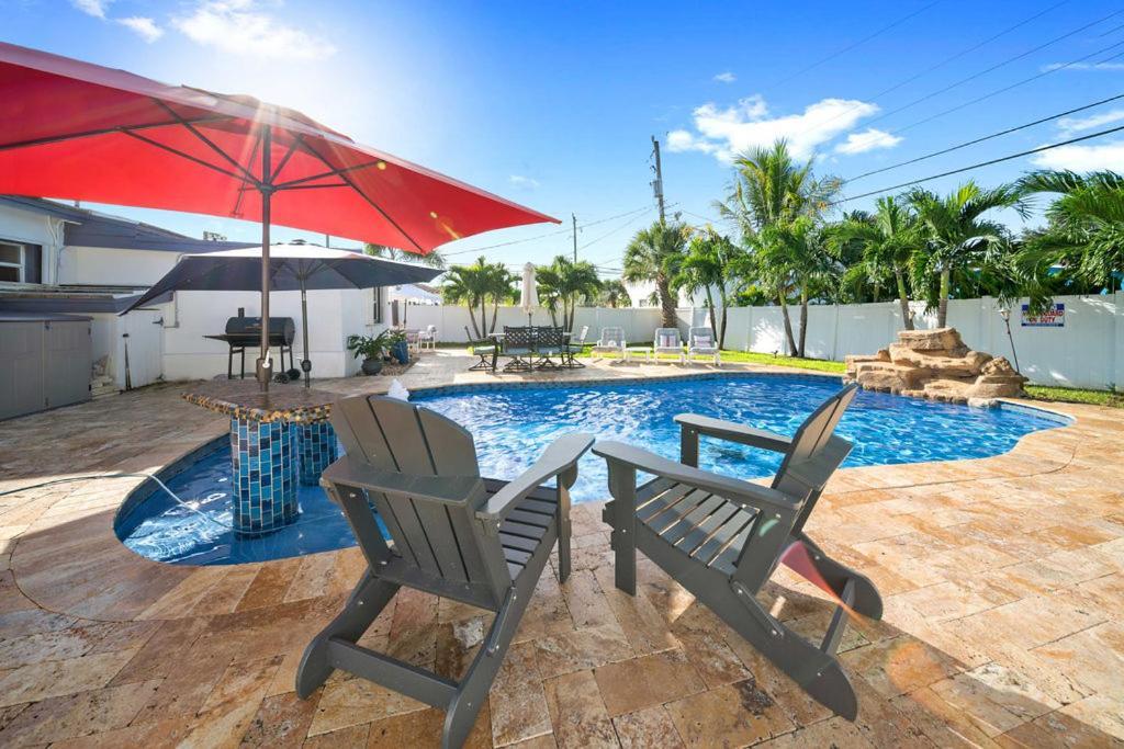Wilton Manors Pool Oasis 3/3 And Free Parking *