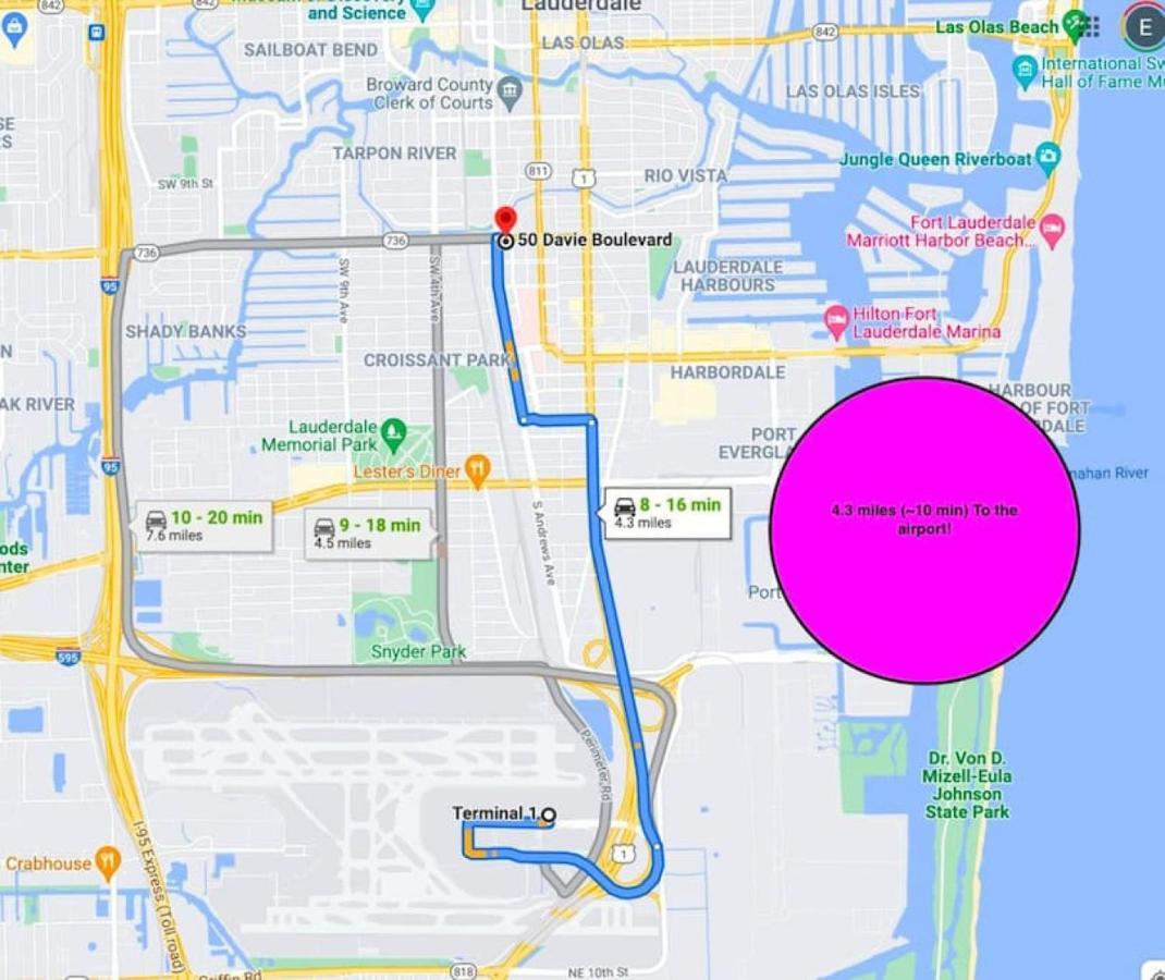 Rustic Retreats Modern 1br For 4 Guests Minutes From Olas * Fort Lauderdale