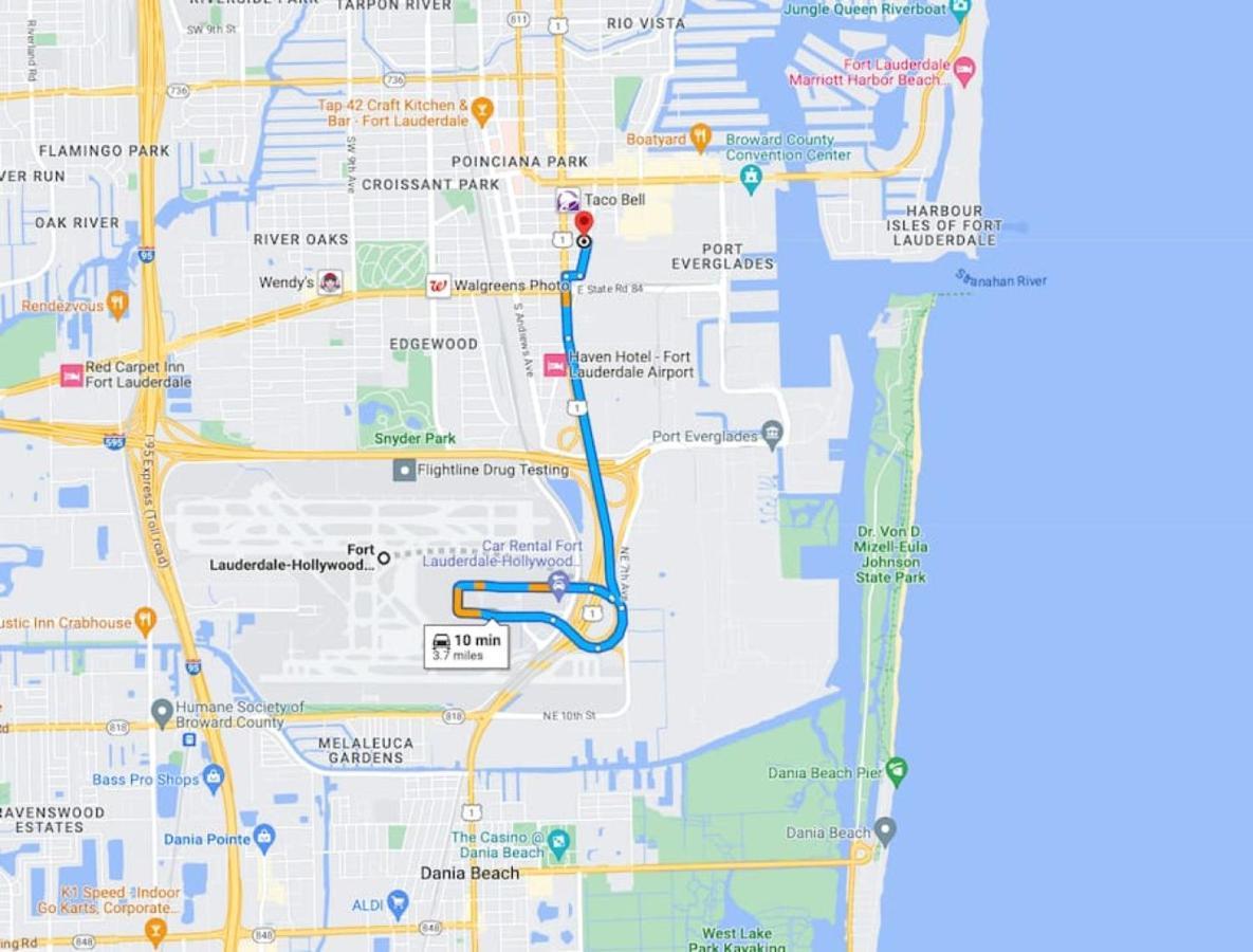 Pionciana Getaway 1br Near Fll Airport *
