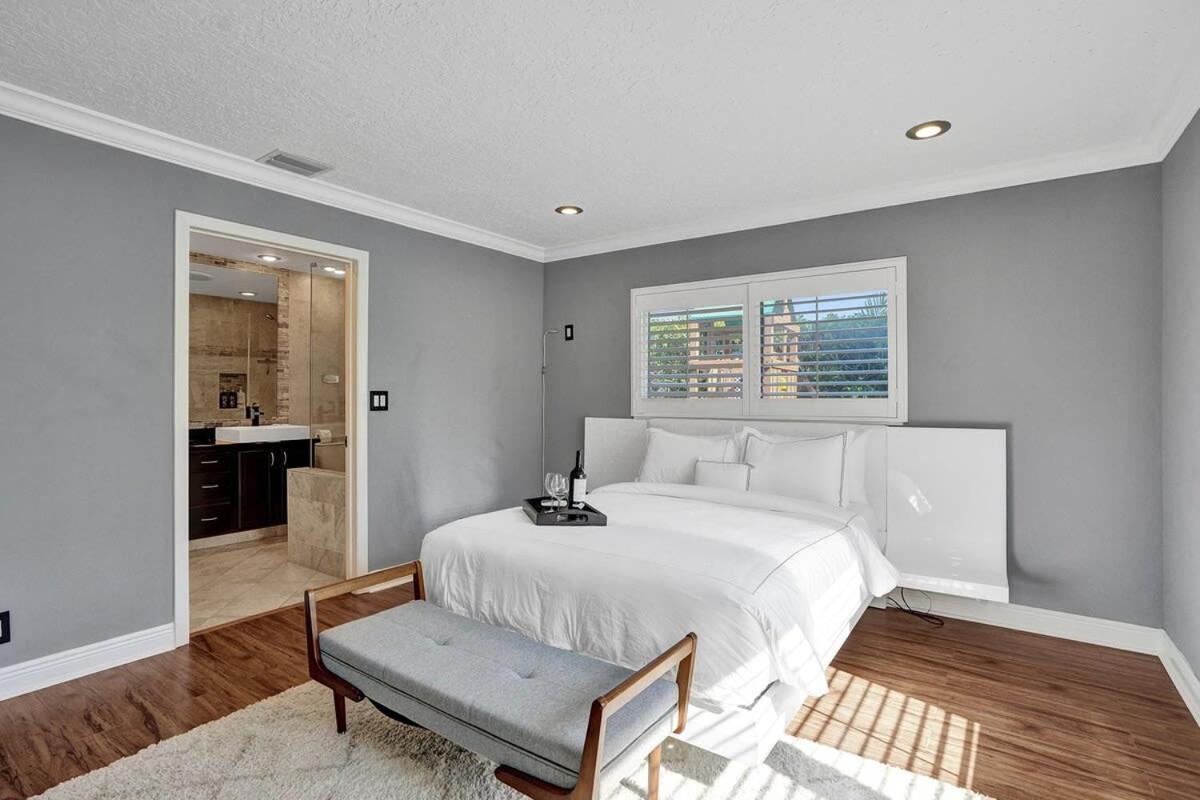 Luxe 4br Waterfront W Htd Pool 5min To Fort Lauderdale