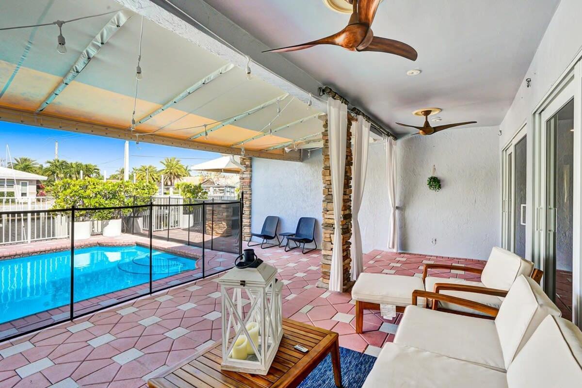 Luxe 4br Waterfront W Htd Pool 5min To * Fort Lauderdale