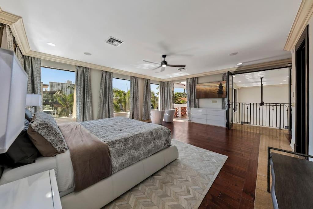 Villa Tropical Waterfront 7 Bedroom House In Seven Isles Fort Lauderdale