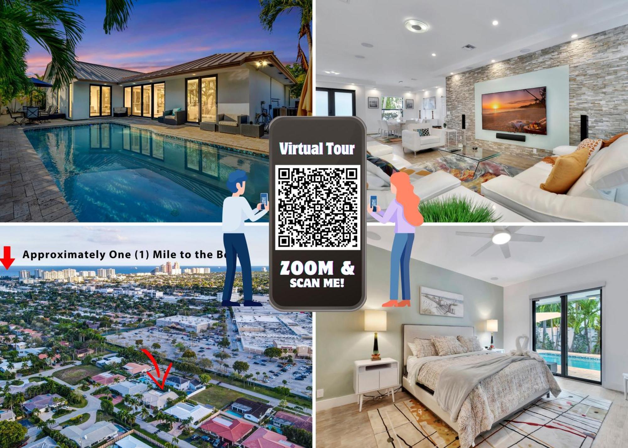 Lynoras Luxe Estate 3 Bedroom 3 Bath With Modern Design And Heated Pool Holiday home *