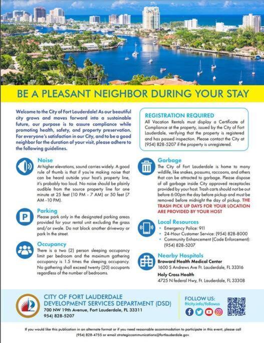 Blue Ocean Vacation 1 Holiday home Fort Lauderdale