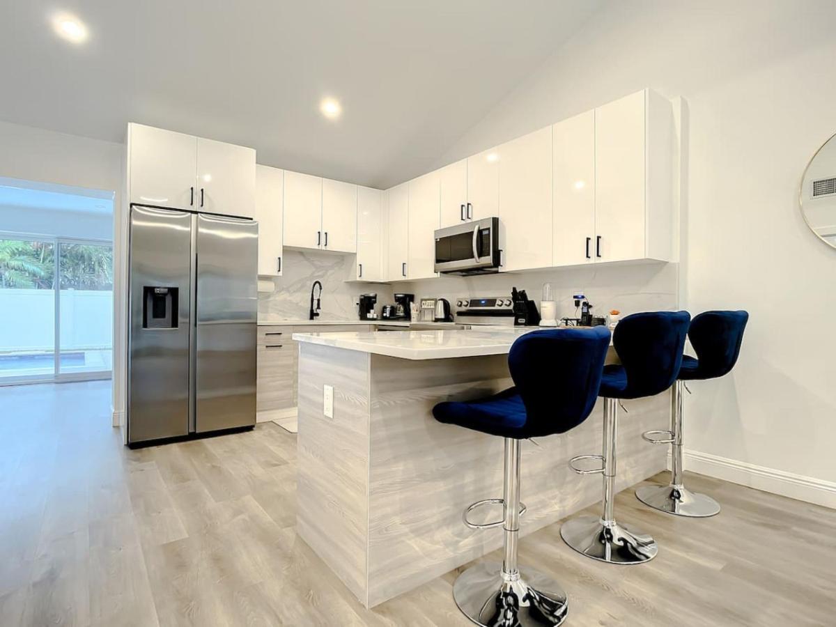 Luxe - Heated Pool I 5 Min To I Bbq Grill Fort Lauderdale