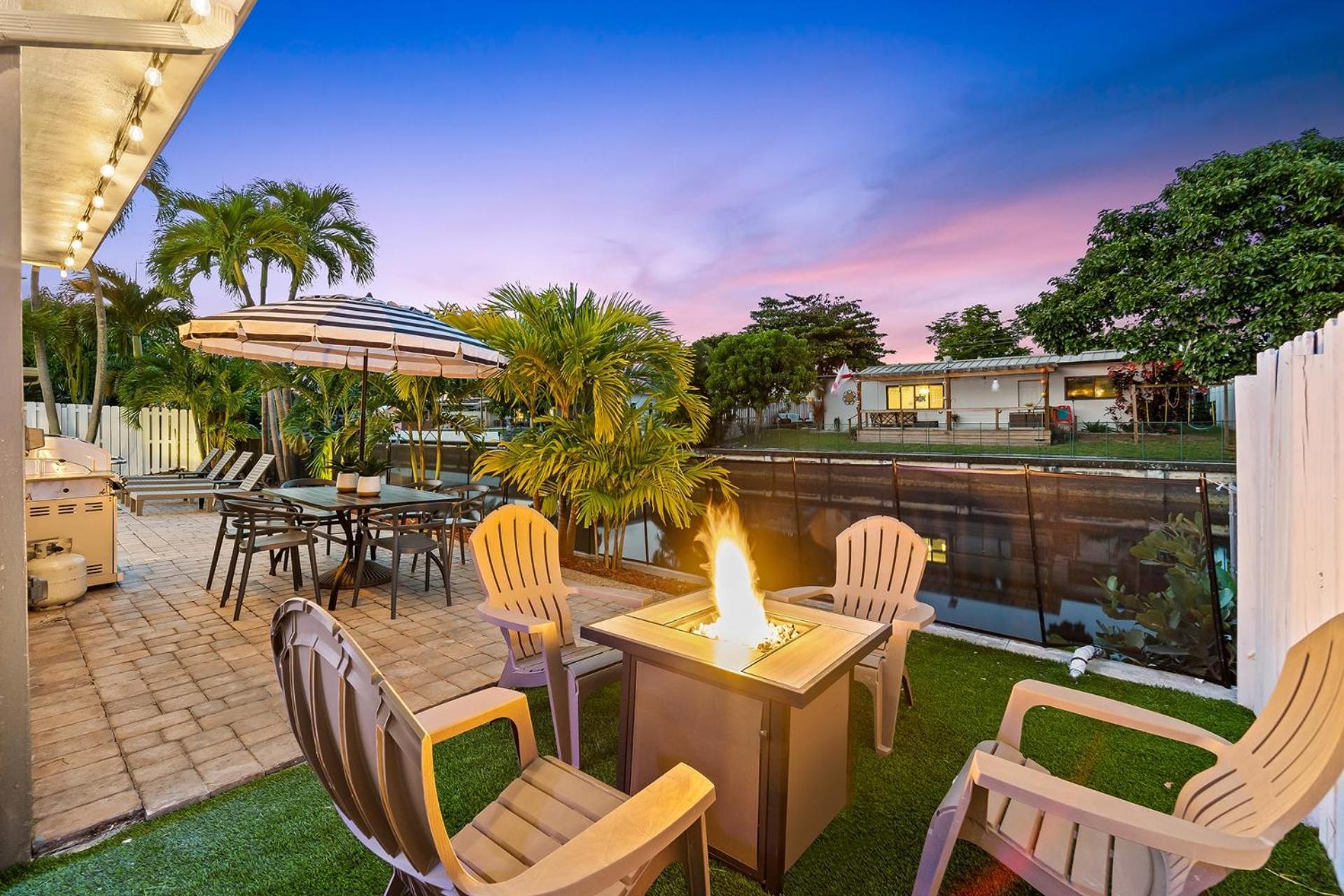 Holiday home Peaceful 5br -waterway Views Private Heated Pool Fort Lauderdale