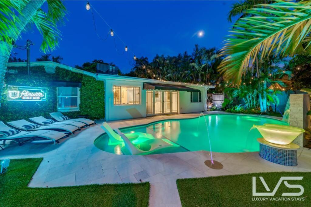 Floridita 5bed 4bath Ftl Paradise With Tiki Hut Heated Pool