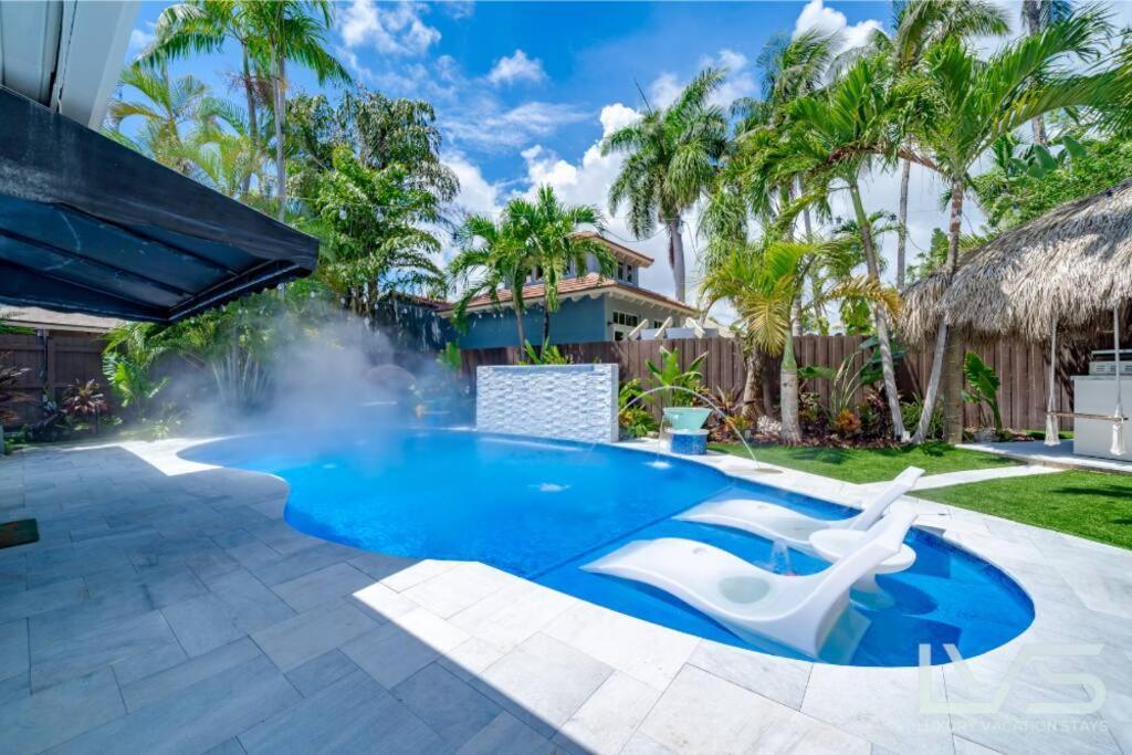 Floridita 5bed 4bath Ftl Paradise With Tiki Hut Heated Pool Fort Lauderdale