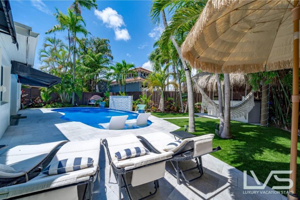 Floridita 5bed 4bath Ftl Paradise With Tiki Hut Heated Pool Fort Lauderdale