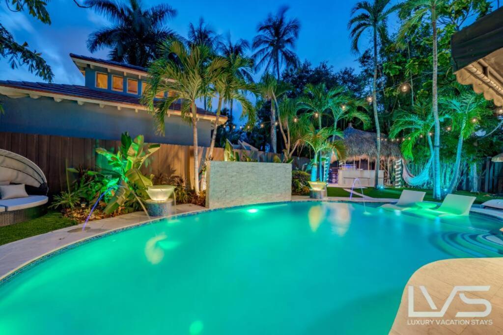 Floridita 5bed 4bath Ftl Paradise With Tiki Hut Heated Pool