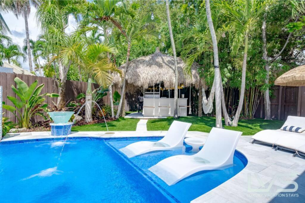 Holiday home Floridita 5bed 4bath Ftl Paradise With Tiki Hut Heated Pool *