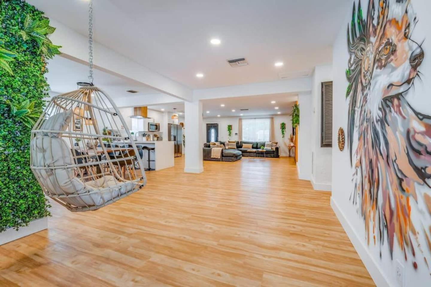Villa Fox Garden-heated Pool-spa- Boho-downtown & Fort Lauderdale