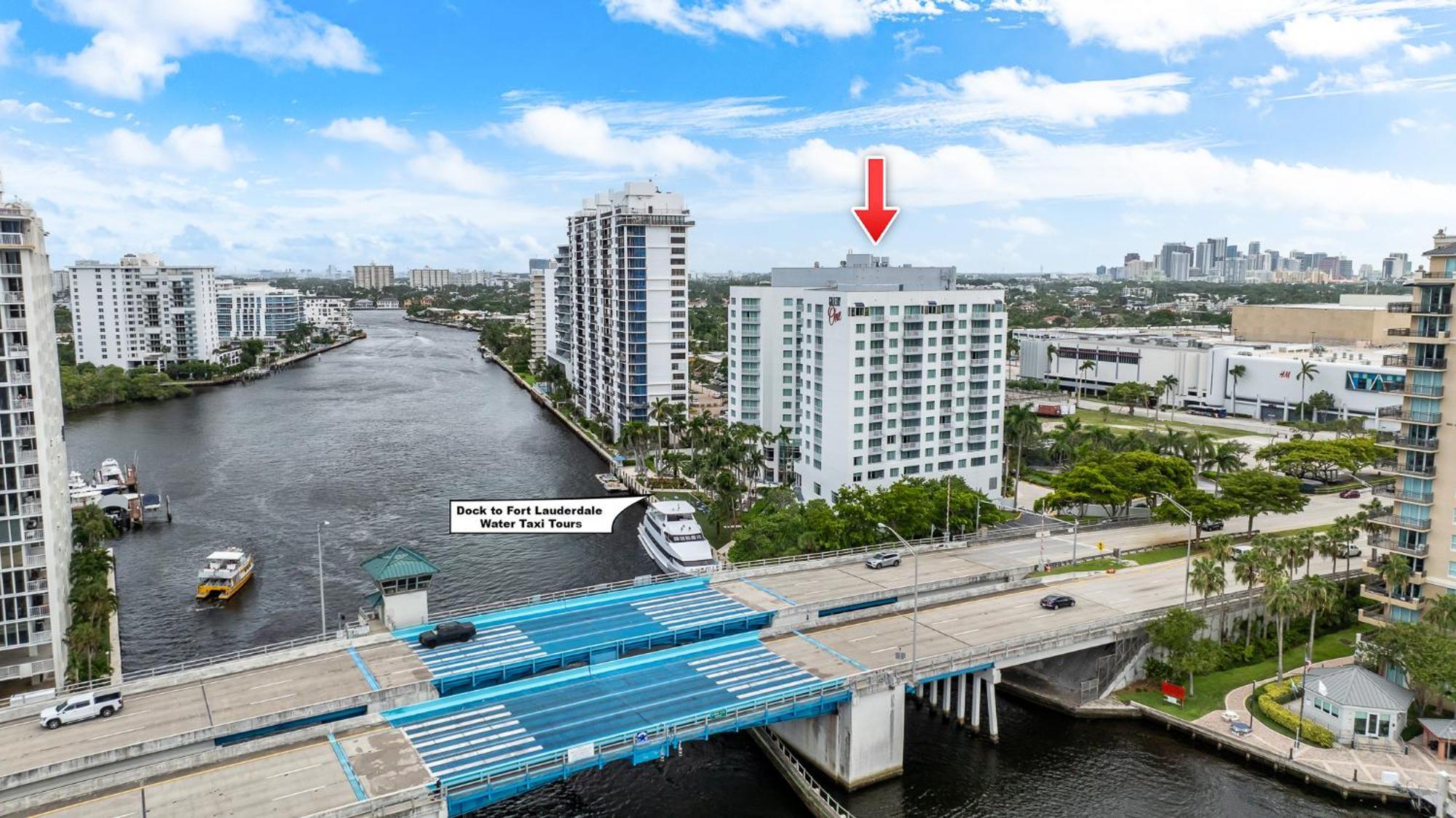 Gallery One Waterfront Suite, 5 Min Walk To Fort Lauderdale