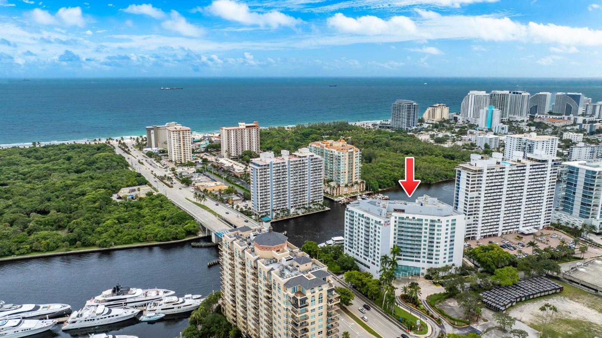 Gallery One Waterfront Suite, 5 Min Walk To * Fort Lauderdale