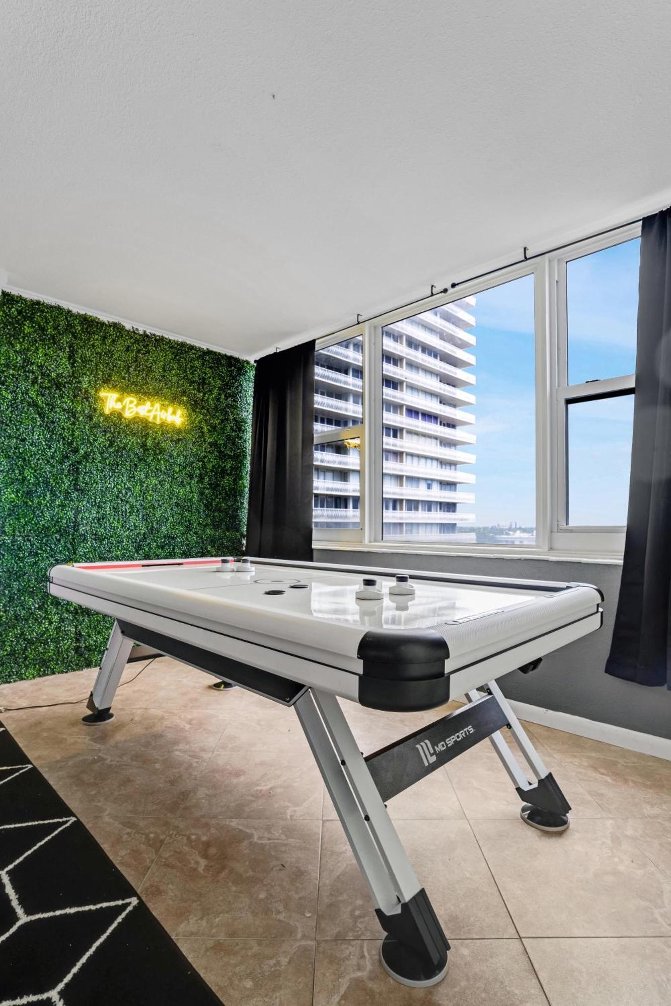 Disconnect On The With Hockey Table Apartment