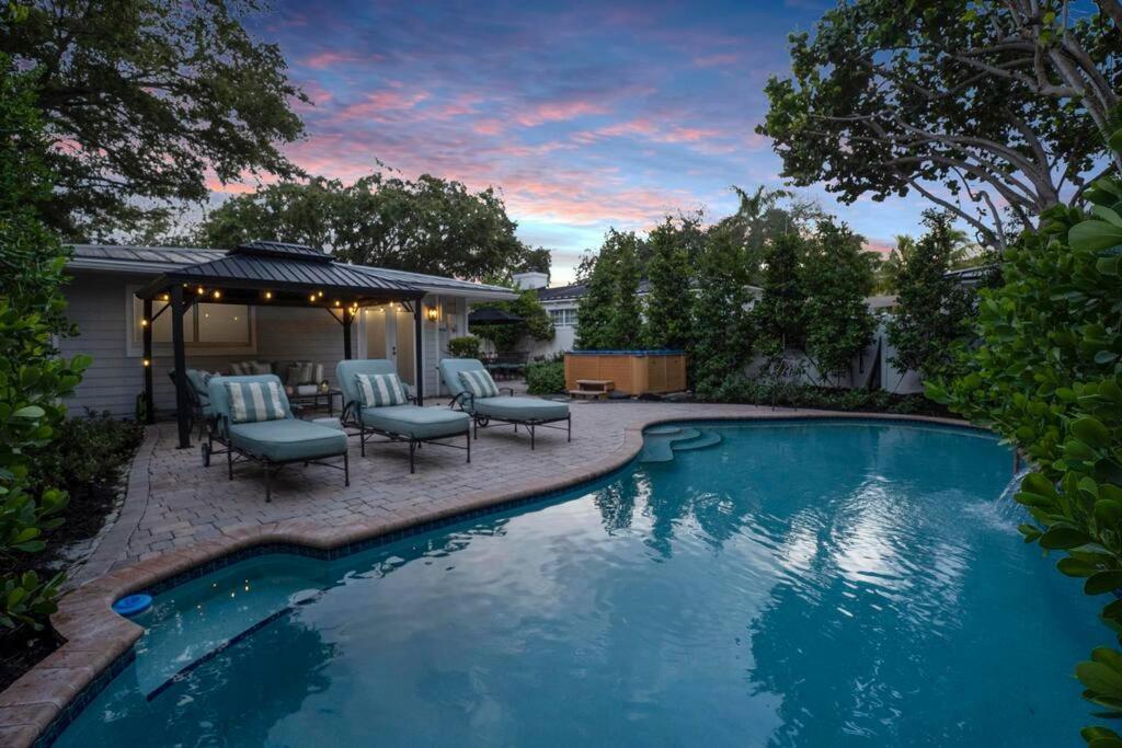 Haven Heated Pool, Hot Tub,mini Golf, Villa Fort Lauderdale