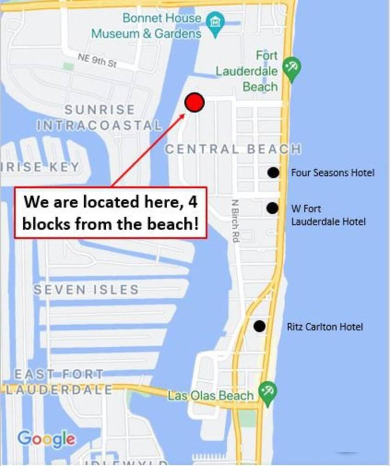 Renovated Intercoastal 2bdrm 1 Bath Walk To * Fort Lauderdale