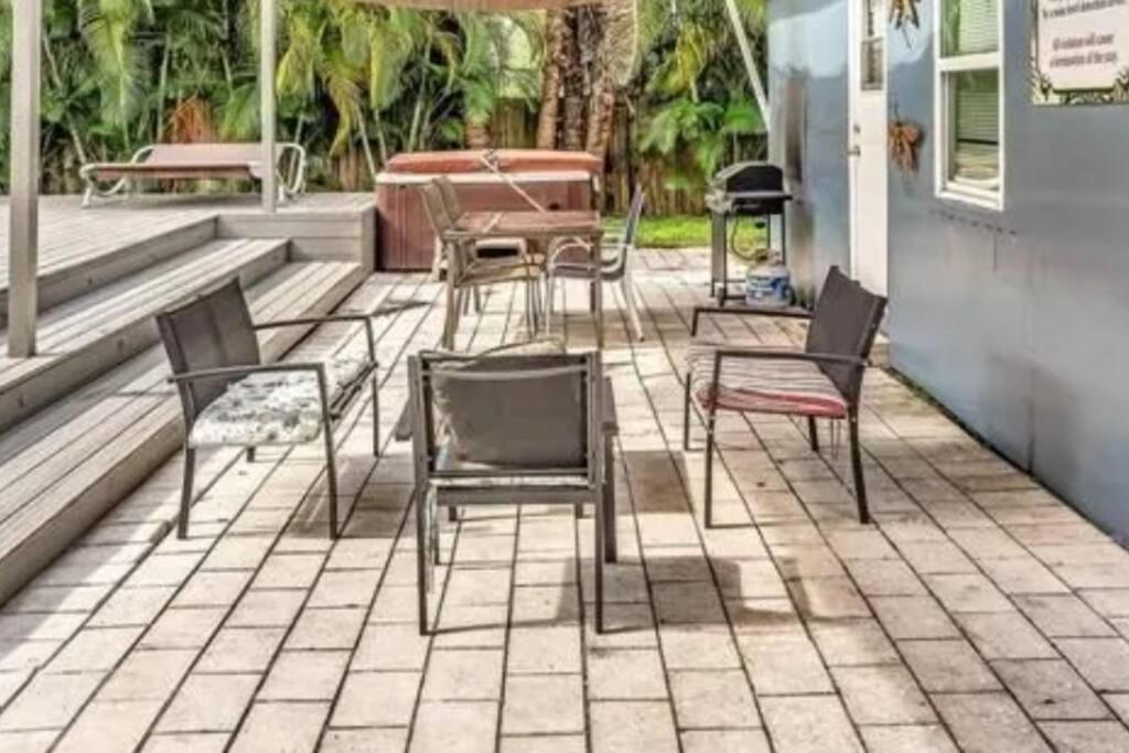 Cozy 3 - 2, Heated Pool & Jacuzzi, 10 Min And Olas Fort Lauderdale