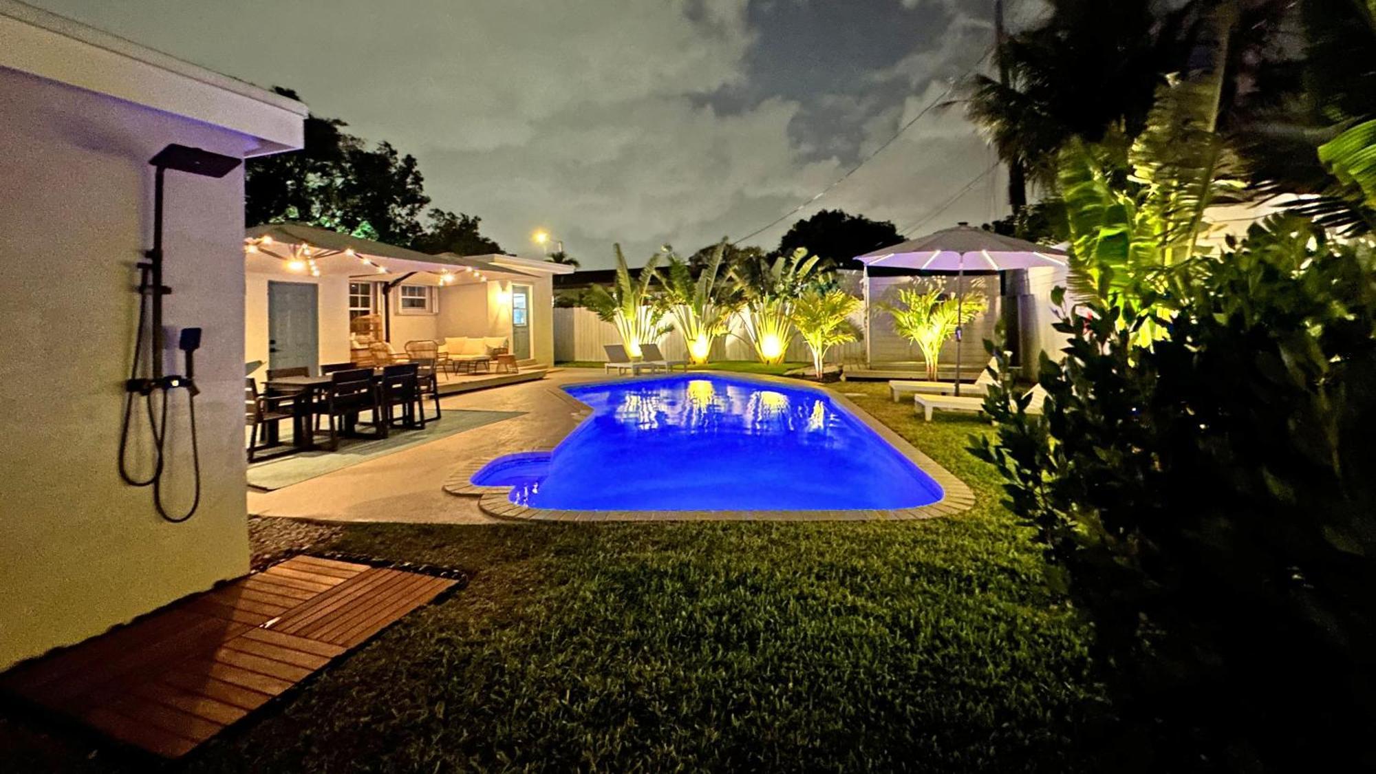 Aquamaria - Complete Duplex With Saltwater Pool, Perfect For Groups Fort Lauderdale