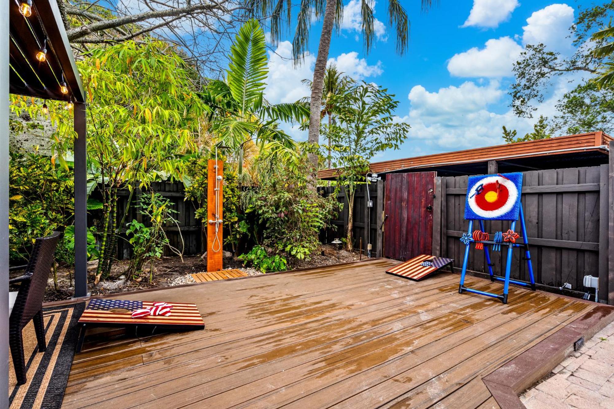 The Peacock Oasis~tropical~heated Pool~fire Pit Fort Lauderdale