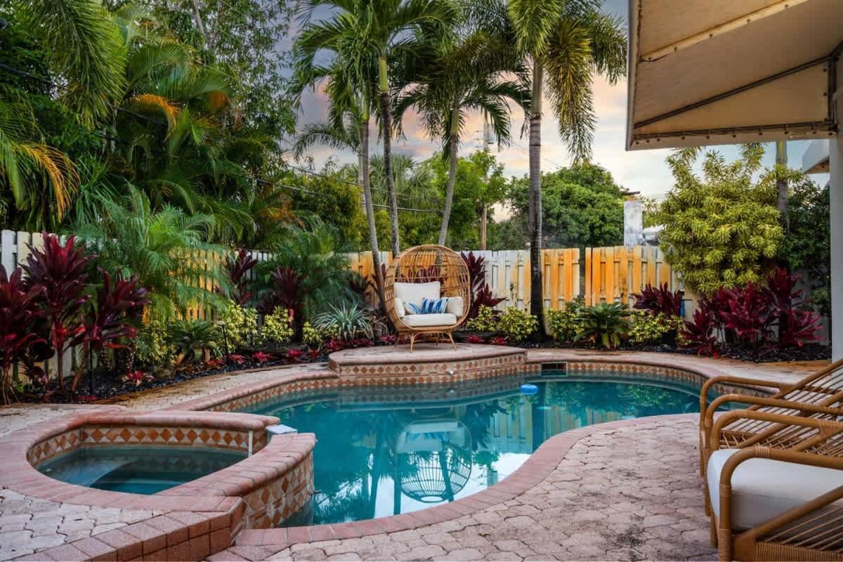 Tropical Getaway - Heated Pool & Patio Retreat Fort Lauderdale