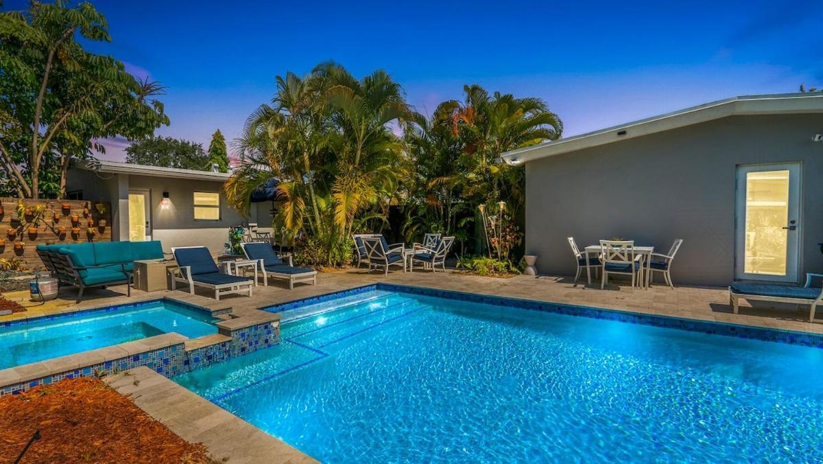 Designer With Heated Pool, Hot Tub, Close To The Villa Fort Lauderdale