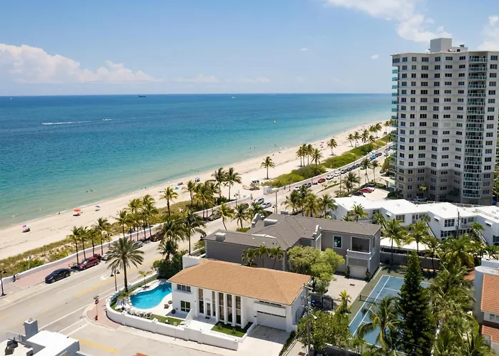 Sea Breeze By Avantstay Across From Fort Lauderdale Beach Pool Out Door Dining Fire Pit