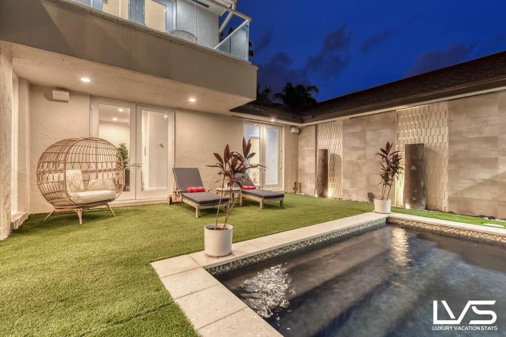 Poinciana-luxehome Wlk2beach Heatedpool Hottub Fort Lauderdale