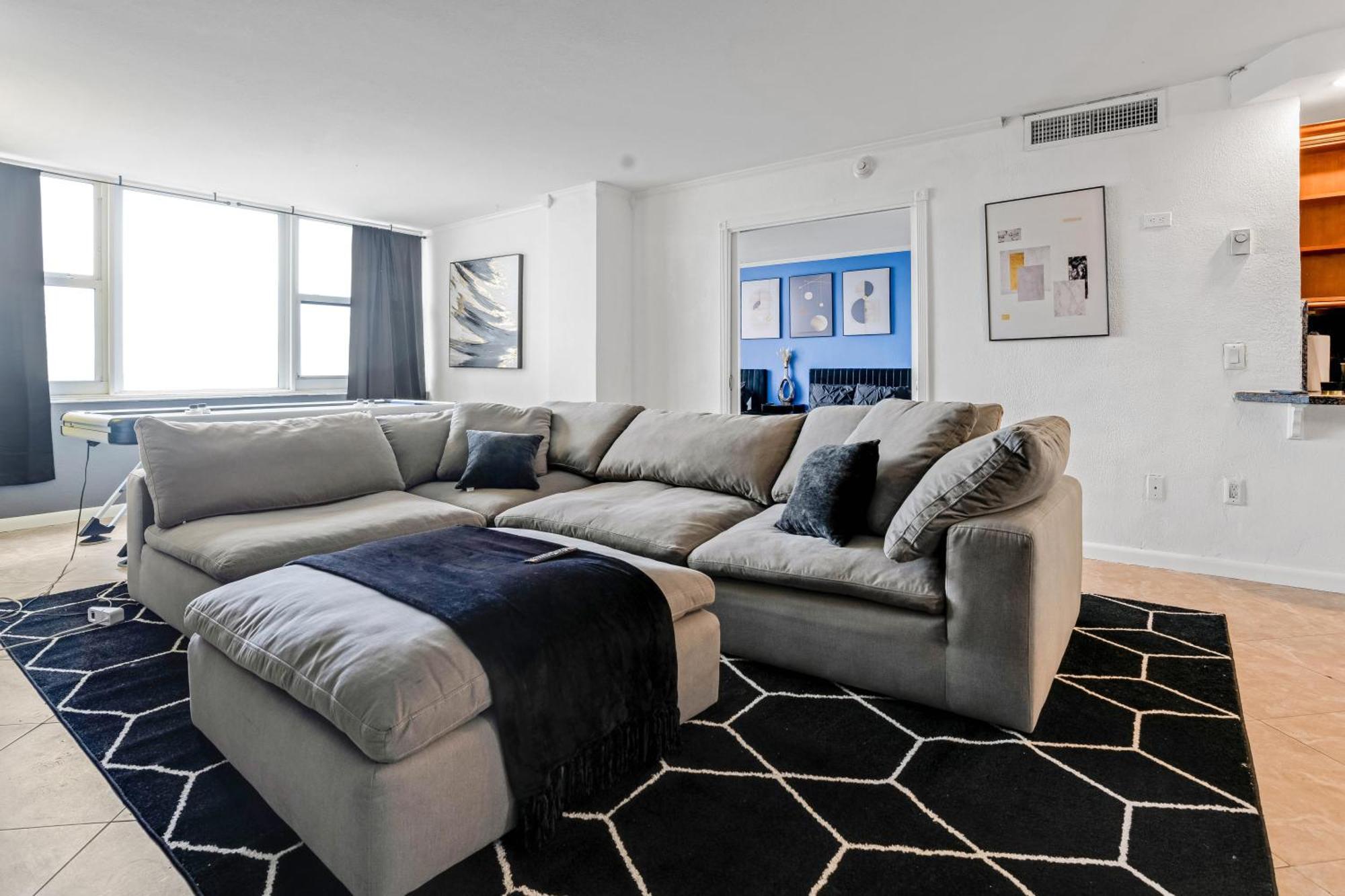 Apartment Disconnect On The With Hockey Table